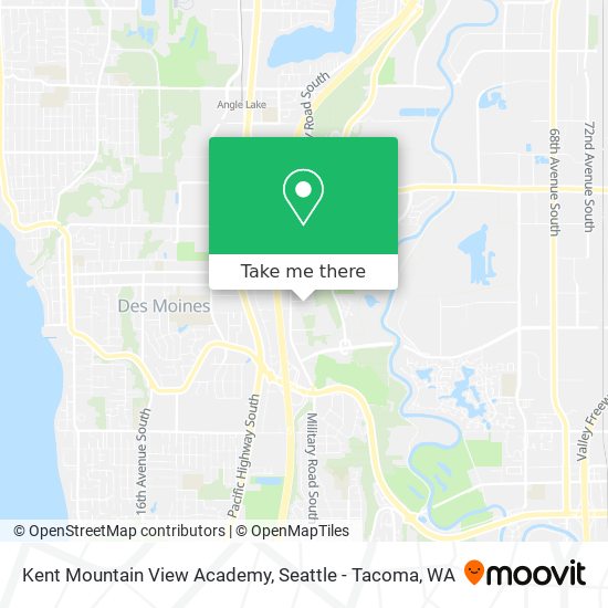 Mapa de Kent Mountain View Academy