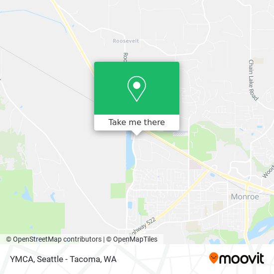 YMCA map