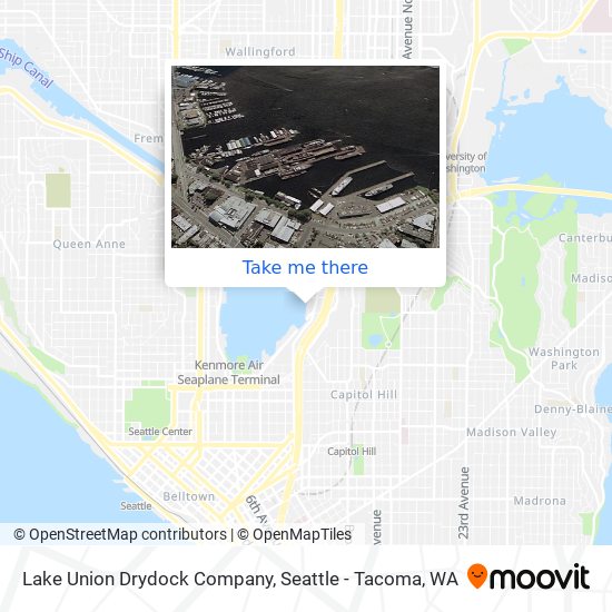 Mapa de Lake Union Drydock Company