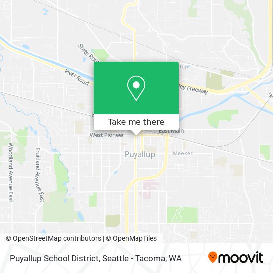 Puyallup School District map