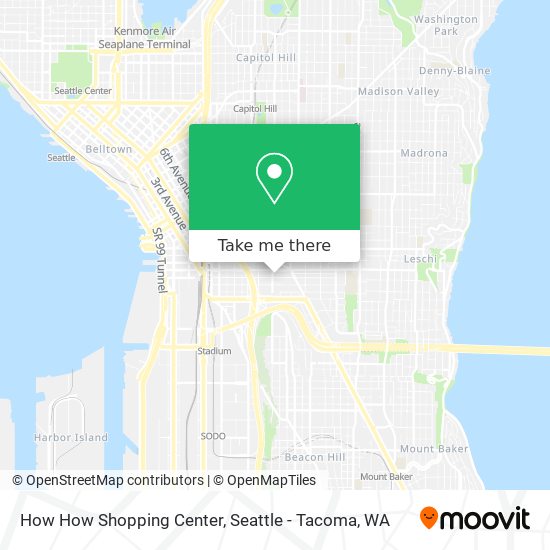 How How Shopping Center map