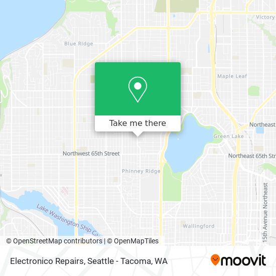 Electronico Repairs map