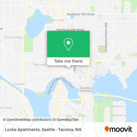 Mapa de Locke Apartments