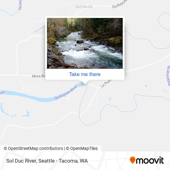Sol Duc River map