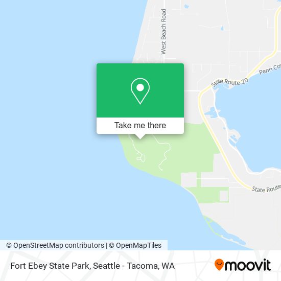 Mapa de Fort Ebey State Park