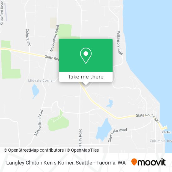 Langley Clinton Ken s Korner map