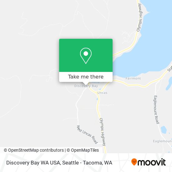 Mapa de Discovery Bay WA USA