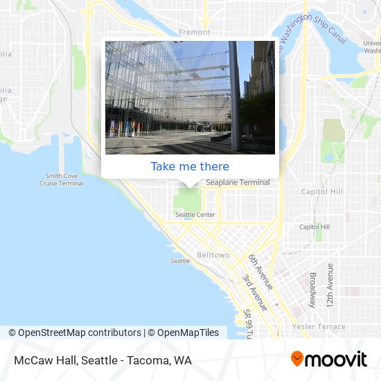 McCaw Hall map