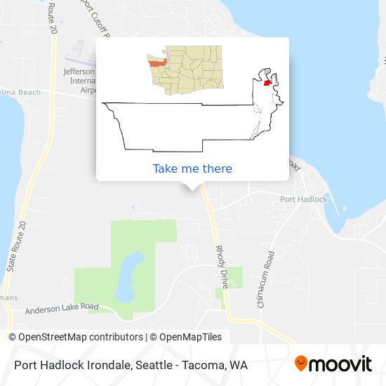 Mapa de Port Hadlock Irondale