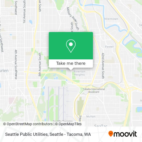 Mapa de Seattle Public Utilities