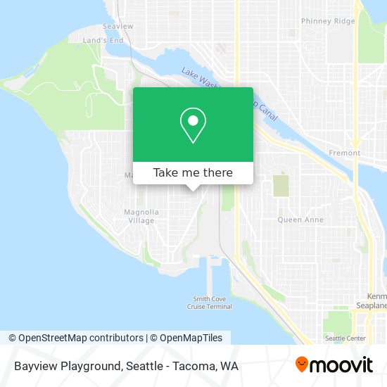 Bayview Playground map