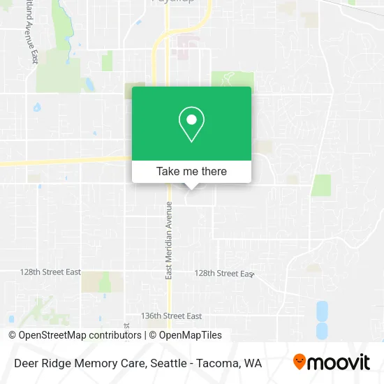 Mapa de Deer Ridge Memory Care