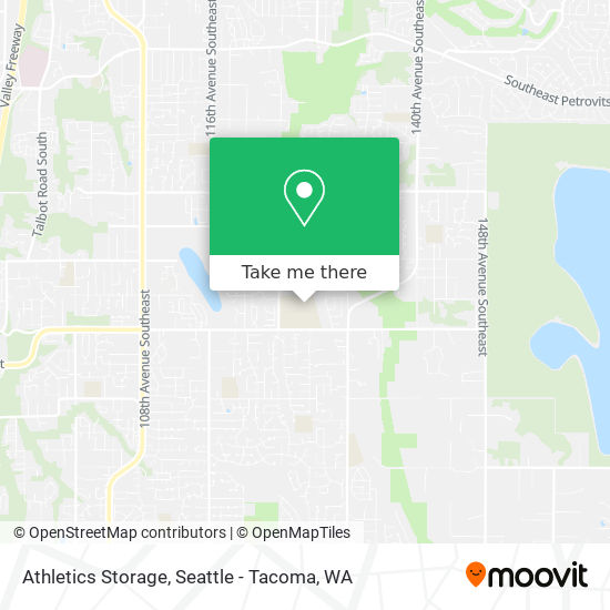 Athletics Storage map