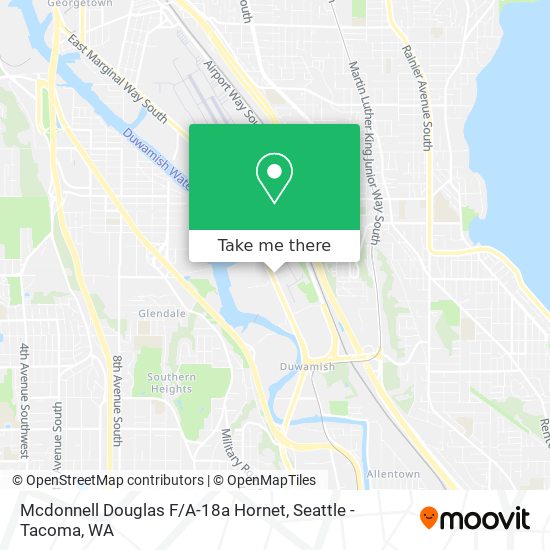 Mcdonnell Douglas F / A-18a Hornet map