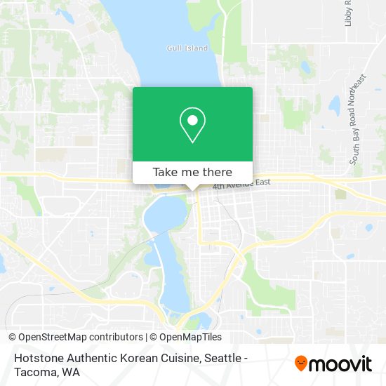 Hotstone Authentic Korean Cuisine map