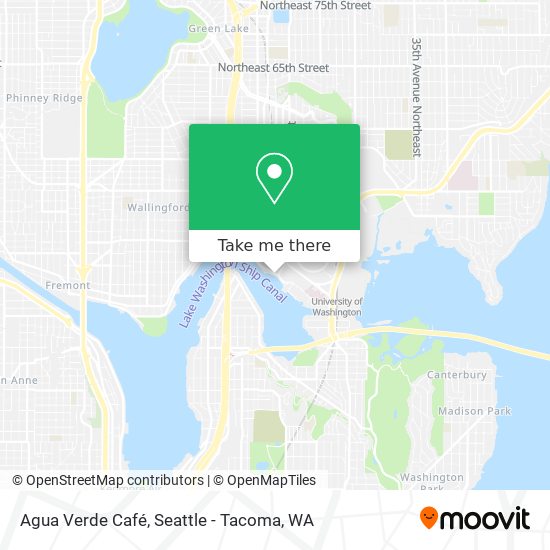 Agua Verde Café map