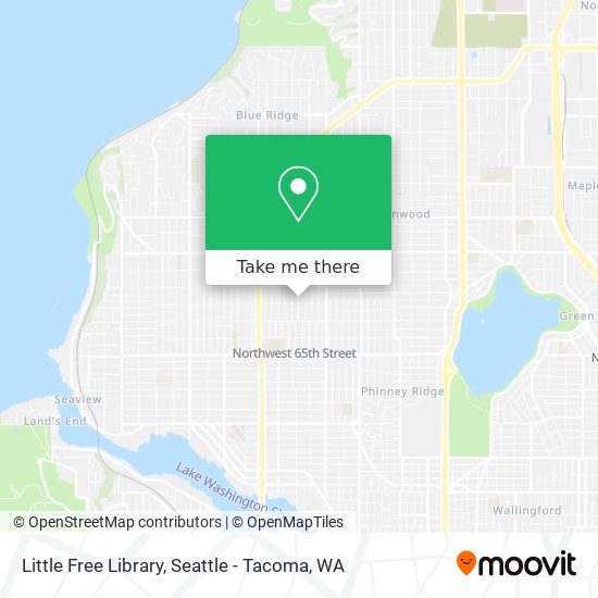 Little Free Library map