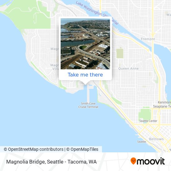 Magnolia Bridge map