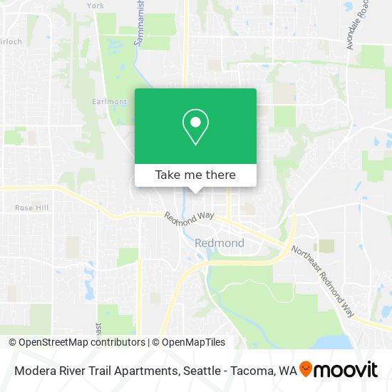 Mapa de Modera River Trail Apartments