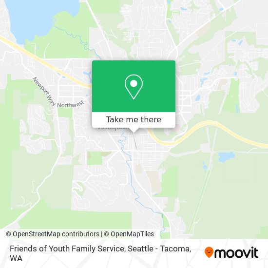 Mapa de Friends of Youth Family Service