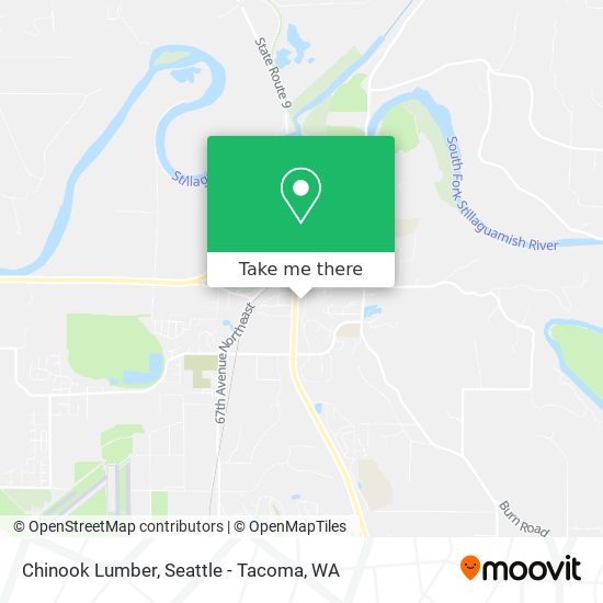 Chinook Lumber map