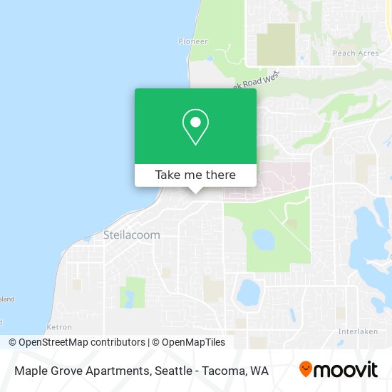 Maple Grove Apartments map