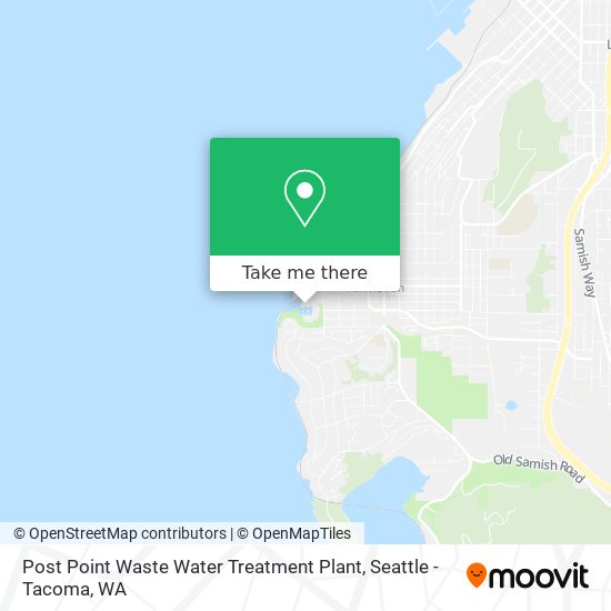 Post Point Waste Water Treatment Plant map