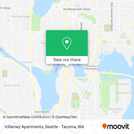 Killarney Apartments map