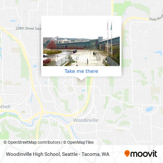 Mapa de Woodinville High School