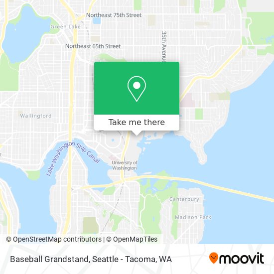 Baseball Grandstand map