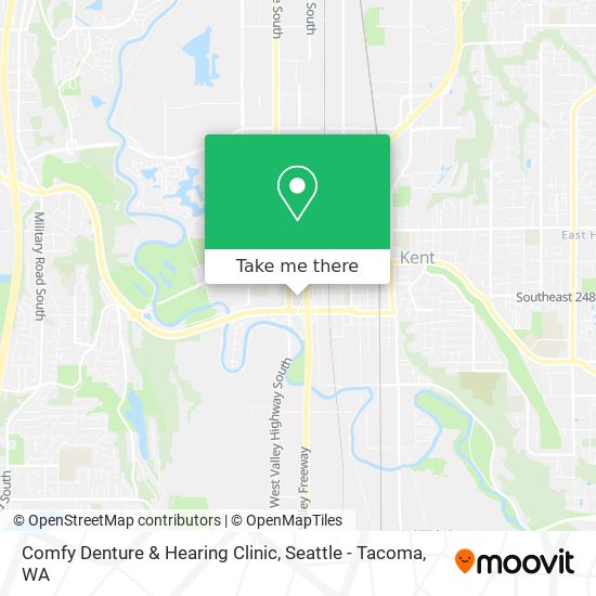 Mapa de Comfy Denture & Hearing Clinic