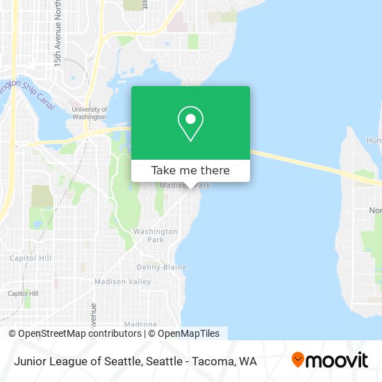 Mapa de Junior League of Seattle