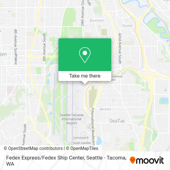 Fedex Express / Fedex Ship Center map