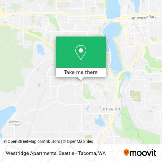 Mapa de Westridge Apartments