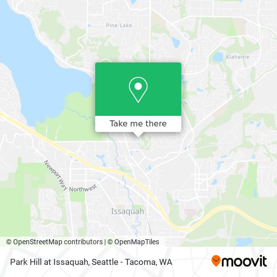 Mapa de Park Hill at Issaquah