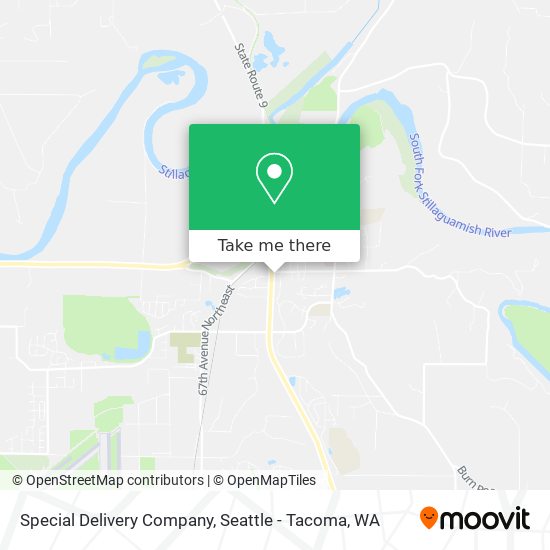 Special Delivery Company map