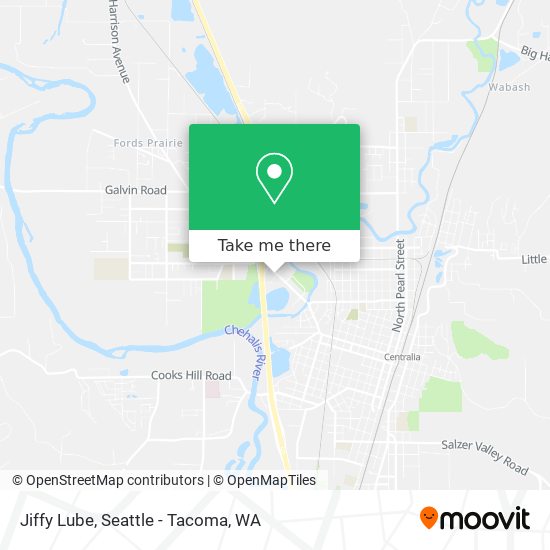 Jiffy Lube map
