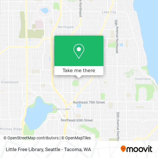 Little Free Library map