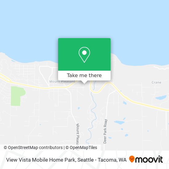 View Vista Mobile Home Park map