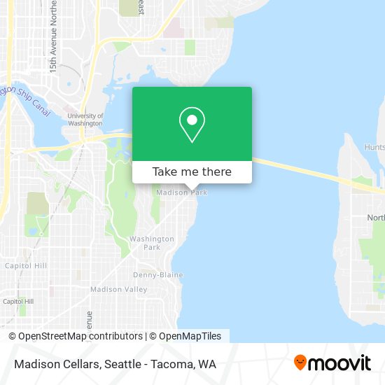Madison Cellars map