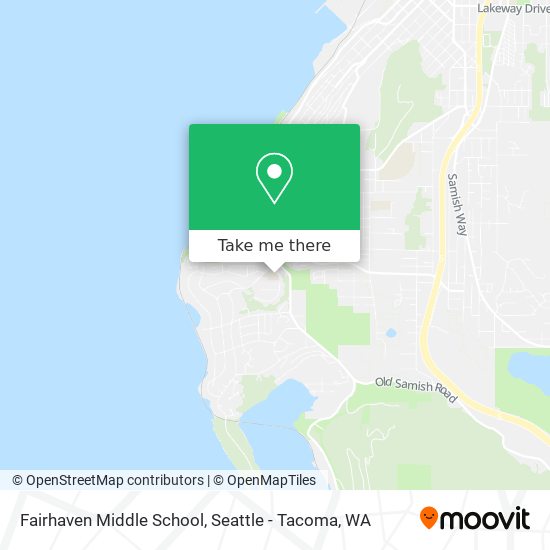 Mapa de Fairhaven Middle School
