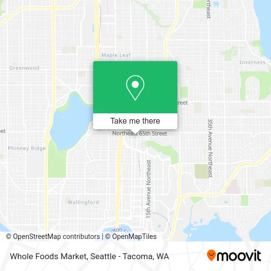 Whole Foods Market map