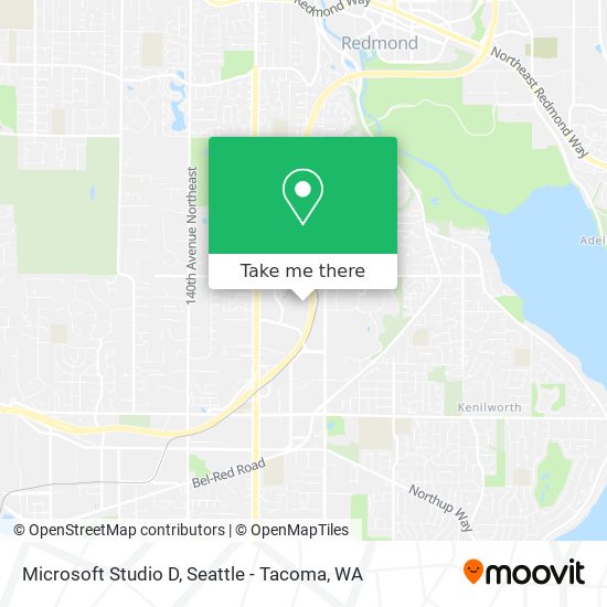 Microsoft Studio D map