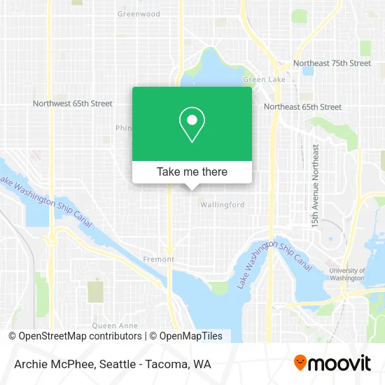 Archie McPhee map