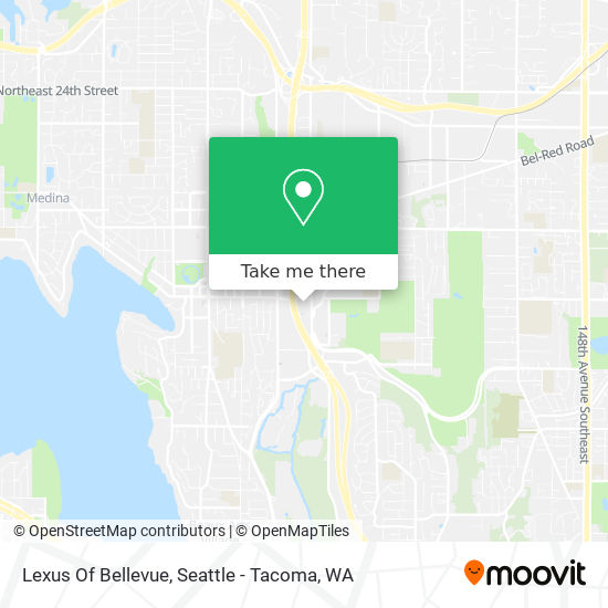 Mapa de Lexus Of Bellevue