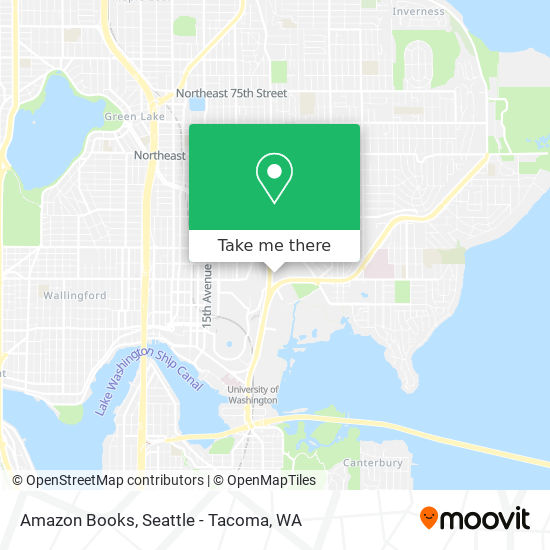 Amazon Books map