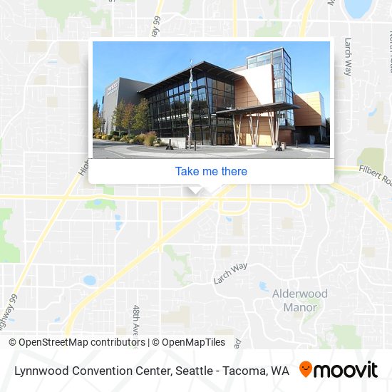 Mapa de Lynnwood Convention Center