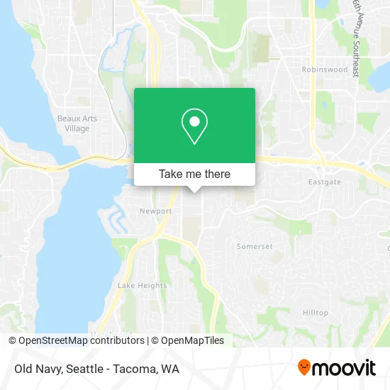 Old Navy map