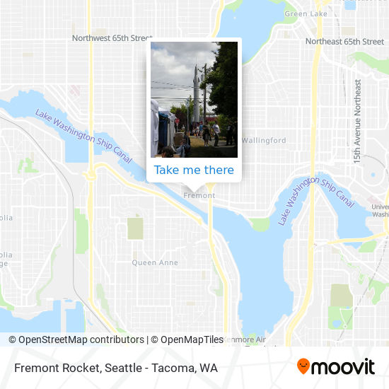 Fremont Rocket map