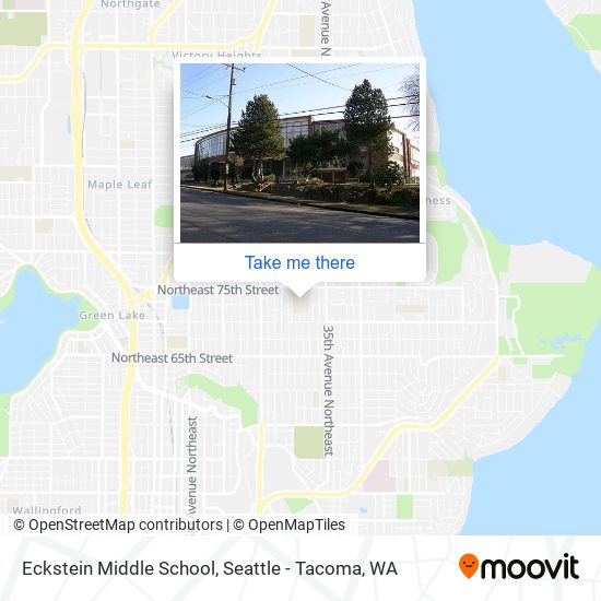 How to get to Eckstein Middle School in Seattle by Bus or Light Rail?